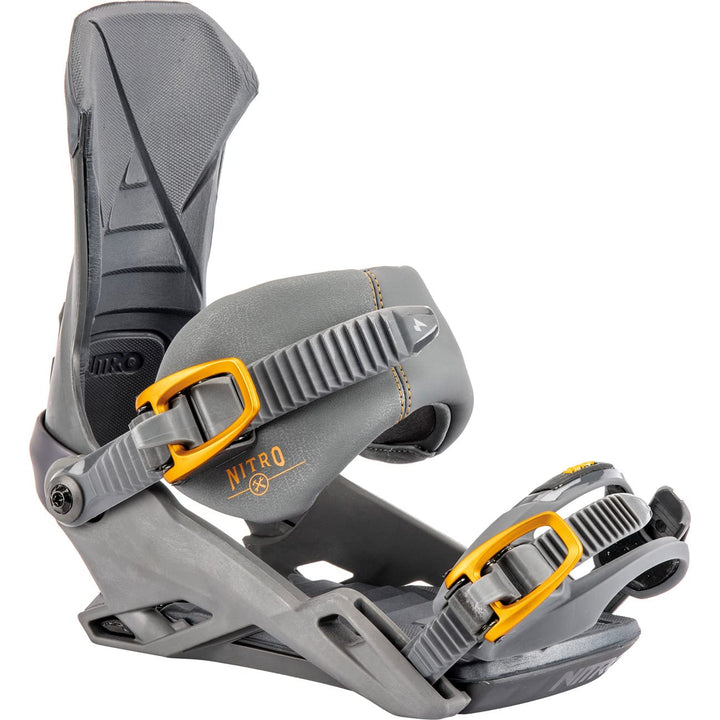 Nitro Snowboards Herren Team '23 All Mountain Freestyle Freeride Bindung M FACTORY CRAFT S., M FACTO