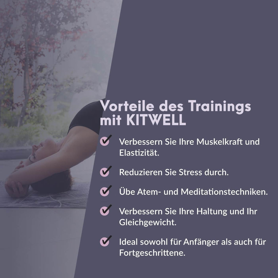 Fitfiu Fitness – Set Violett 5 Zubehörteile, Violett 5 Zubehörteile