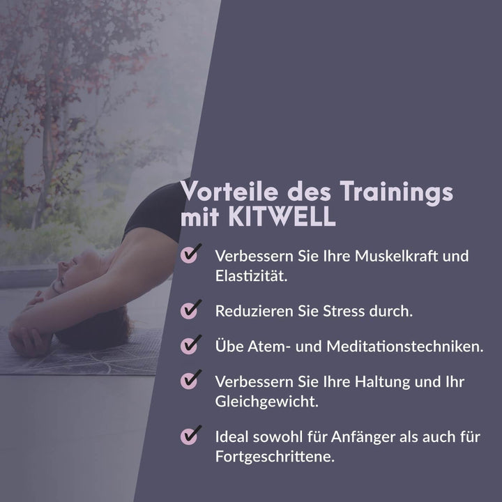 Fitfiu Fitness – Set Violett 5 Zubehörteile, Violett 5 Zubehörteile
