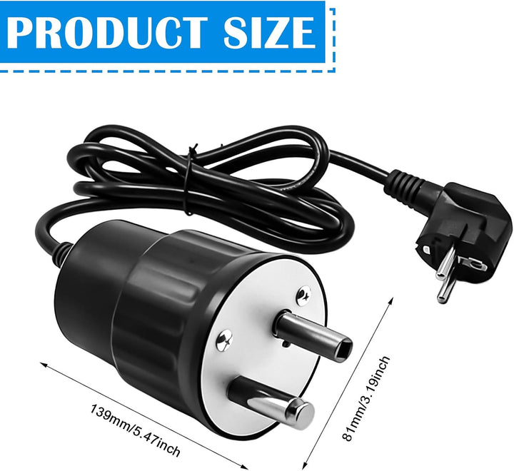 Grillmotor, DC 220-240V Elektromotor Grill, Rotisserie BBQ Grill Motor, Universal Grillmotor für Gri