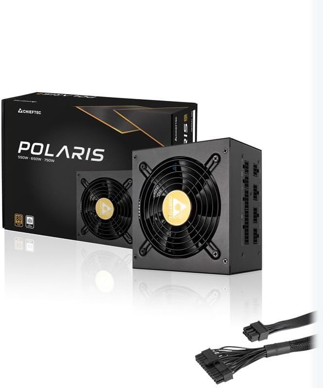 Chieftec Polaris Power Supply Unit 750 W 20+4 pin ATX PS/2 Black
