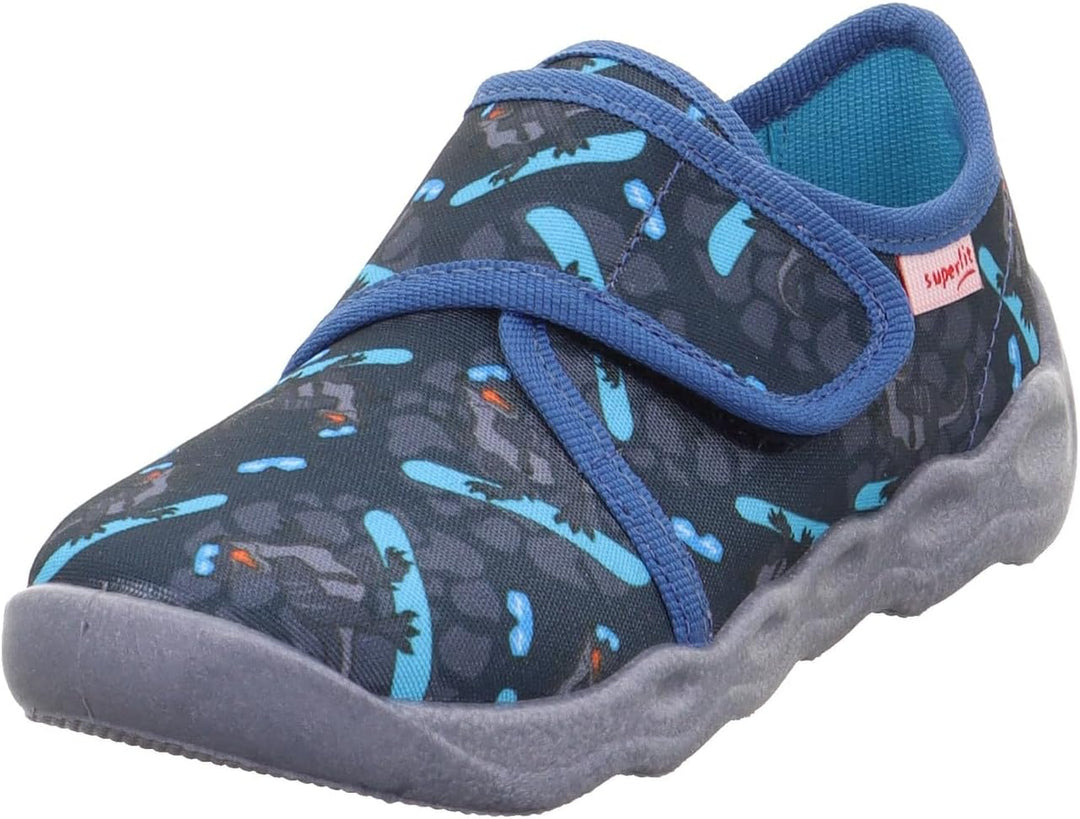 Superfit Jungen Bubble 1-006273 Hausschuhe 24 EU Weit Blau Mehrfarbig 8020, 24 EU Weit Blau Mehrfarb