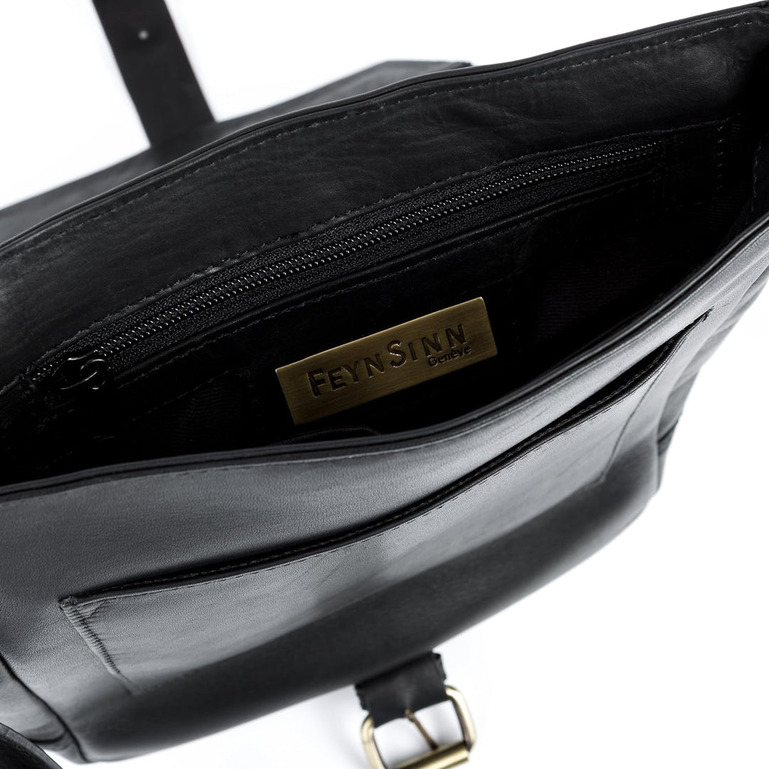 FEYNSINN BERLIN Umhängetasche JACKSON aus Premium Leder I Messenger bag klein für Herren und Damen i