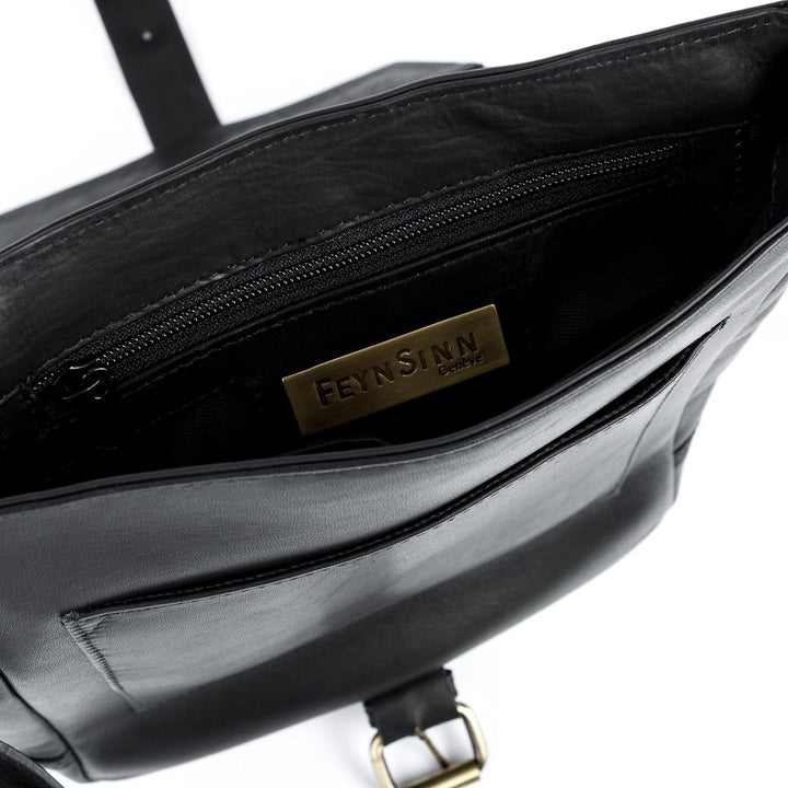 FEYNSINN BERLIN Umhängetasche JACKSON aus Premium Leder I Messenger bag klein für Herren und Damen i