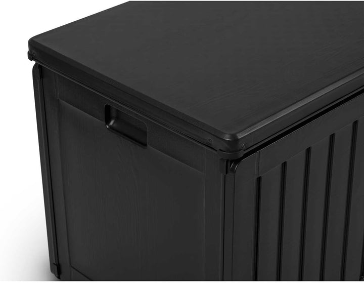 Gartenbox Auflagenbox Aufbewahrungsbox Kapazität 270l Kissenbox Outdoor Sitzbank Wetterfest Abschlie
