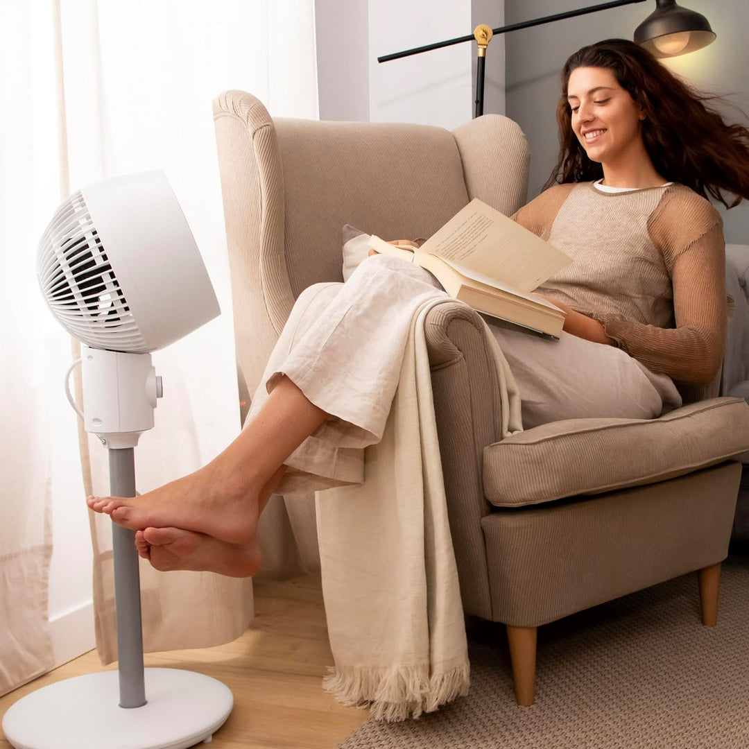 Cecotec - Fussbodenventilatoren EnergySilence 900 Cyclone 35 W, 9 Zoll Durchmesser, 3 Geschwindigkei