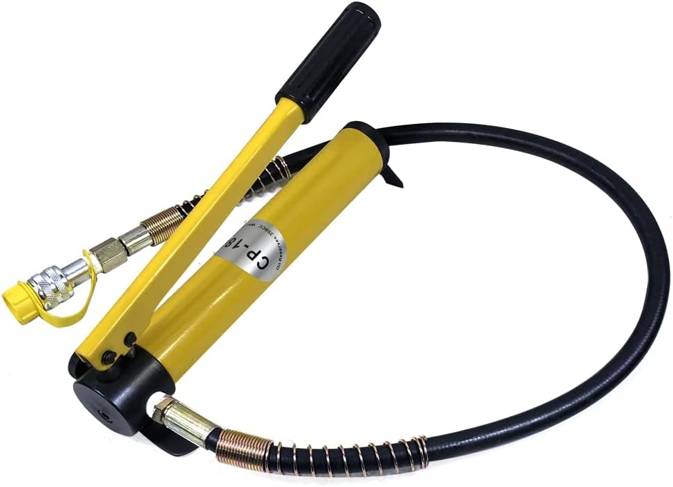 Hydraulische Presszangen 6T - 360° drehbarer Kopf - Kupferrohr Crimpwerkzeug mit 9 Matrizen - Leicht