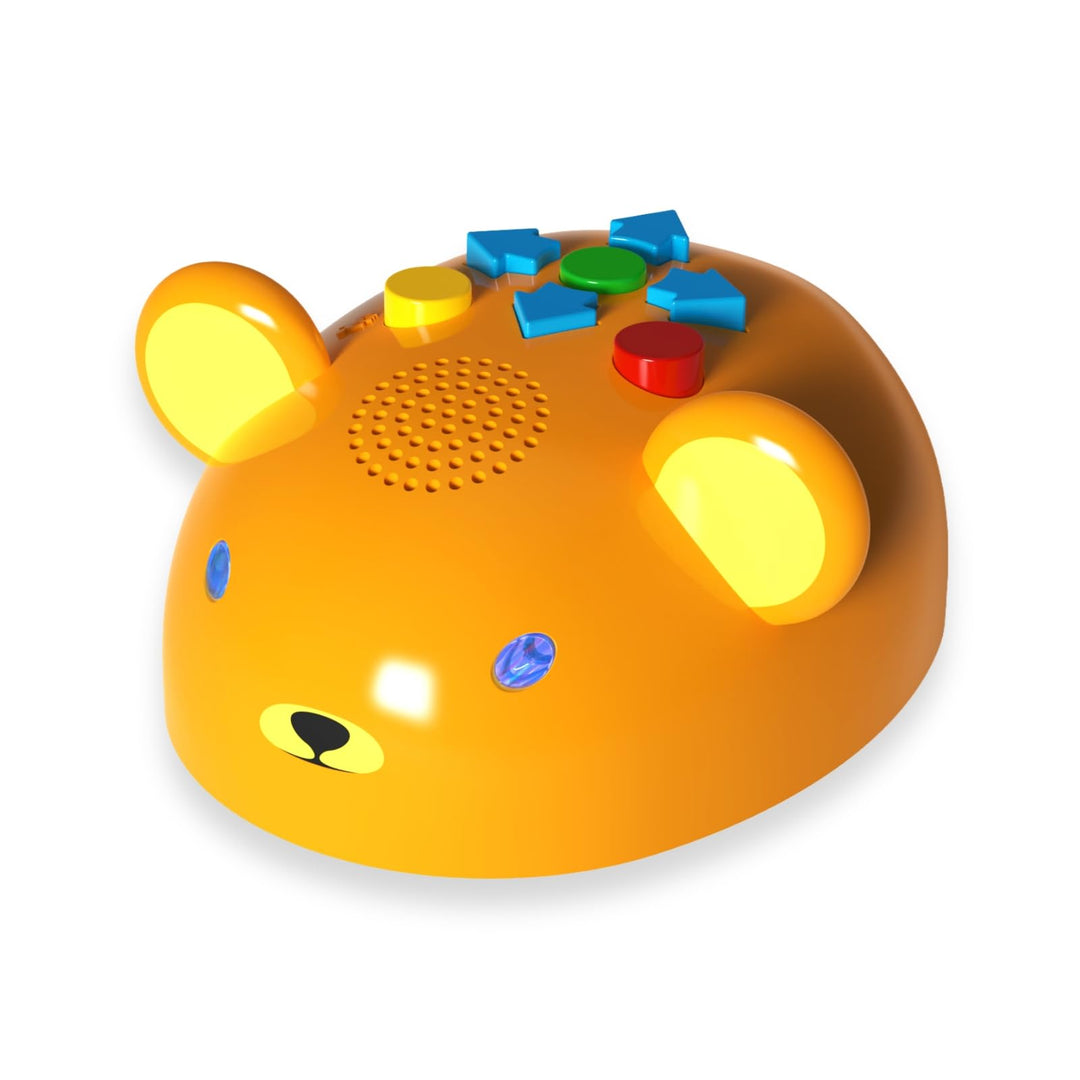 Apitor Robot Bear, Programmierroboter für Kinder ab 3 Jahre, Bildschirmfreies Erstes Coding-Spielzeu