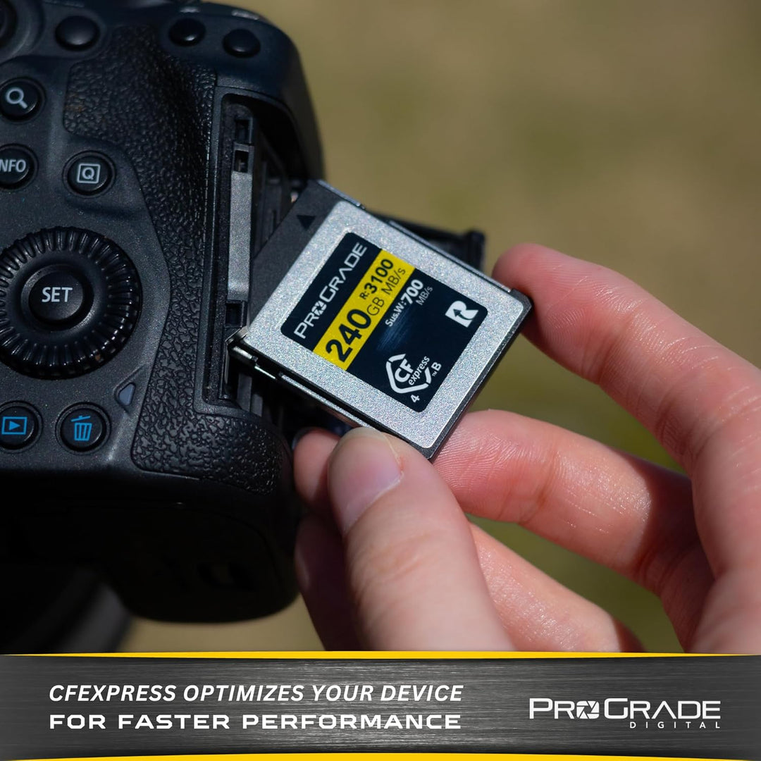 ProGrade Digital CFexpress 4.0 Typ B Speicherkarte für Kameras, optimiert für Express-Übertragung vo