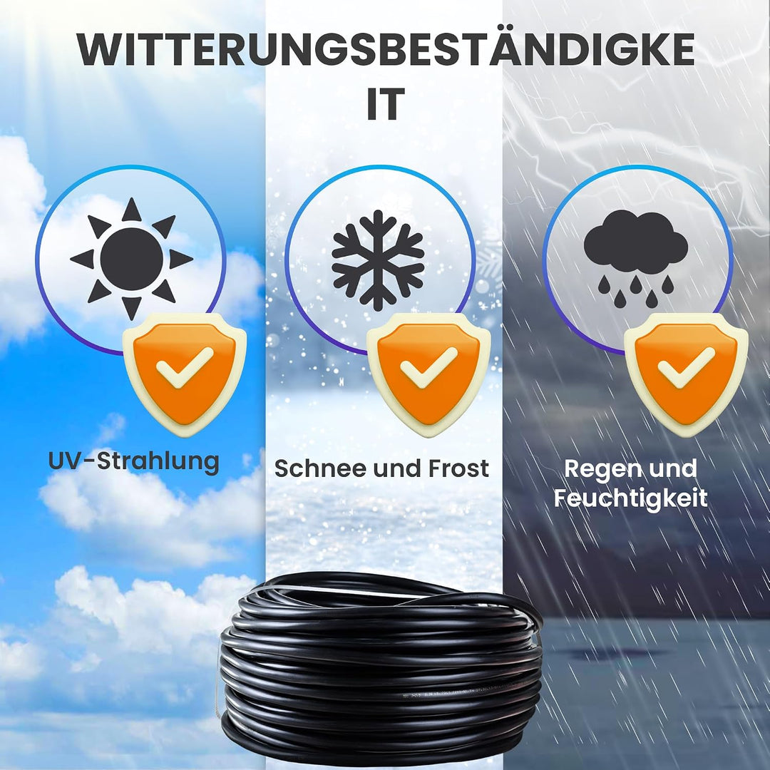 CAT 5E FTP FUTP V2-Kabel 100% Kupfer ein Twisted Pair Netzwerkkabel für den Aussenbereich ideal für
