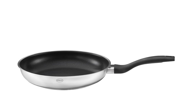 RÖSLE Basic Line Bratpfanne Ø 24 cm, Universalpfanne mit Antihaftversiegelung ProPlex, Edelstahl 18/