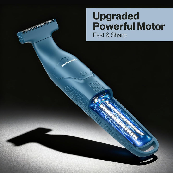 BarberBoss 3-in-1 Herrenrasierer, Pflegeset für Bart, Haare, Nase, Ohr & Körper, Präzisionstrimmer f