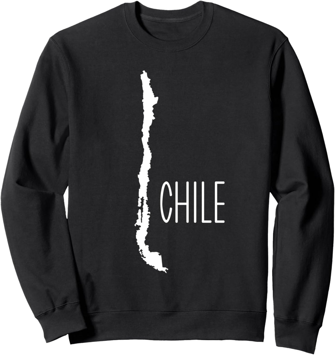 Chile Karte Sweatshirt