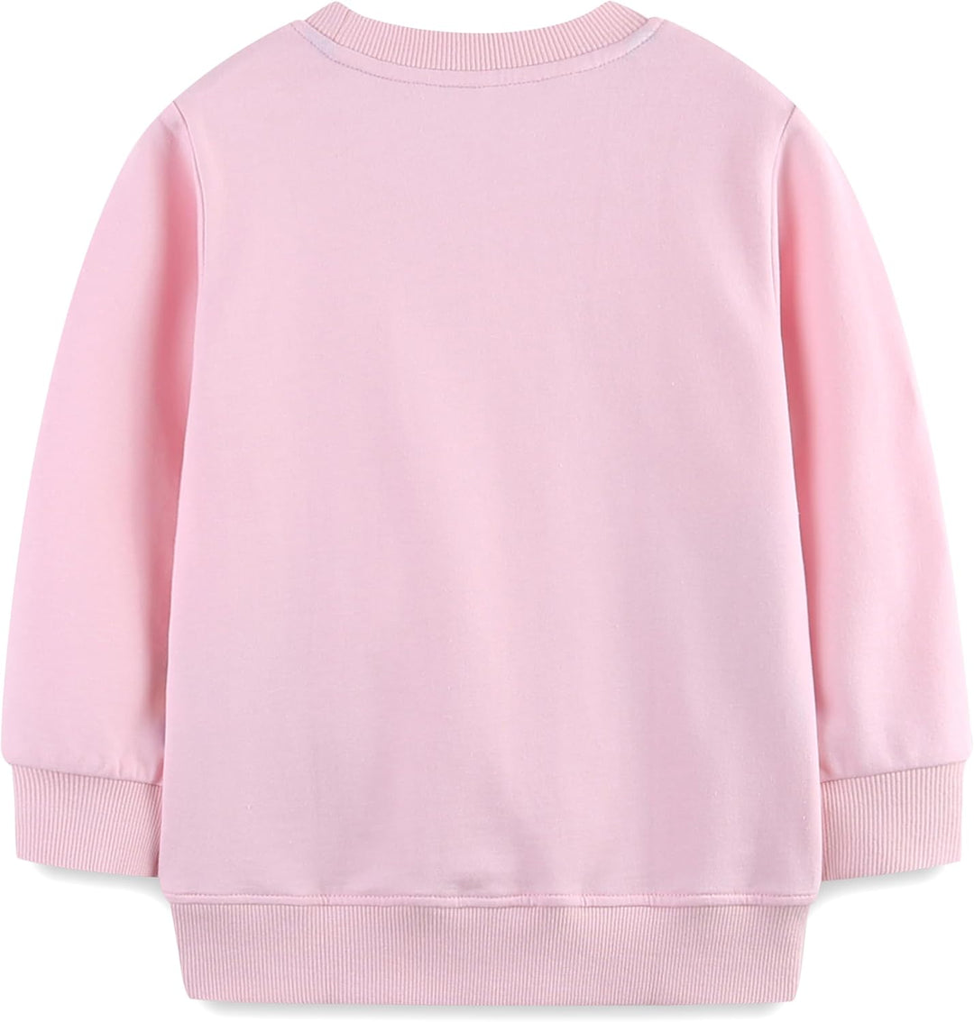 CM-Kid Sweatshirt Mädchen Langarm Pullover Kinder Shirts Baumwolle Warm Tops 1-7 Jahre Gr.92-122 104