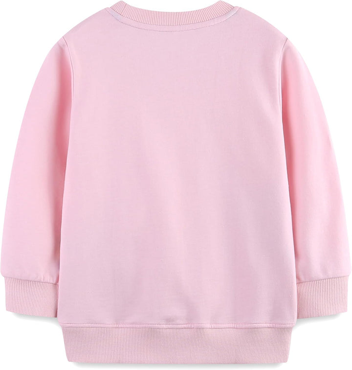 CM-Kid Sweatshirt Mädchen Langarm Pullover Kinder Shirts Baumwolle Warm Tops 1-7 Jahre Gr.92-122 104
