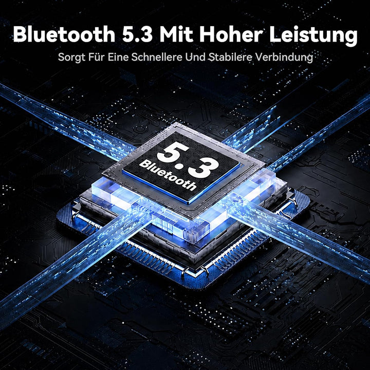 X1 Motorrad Headset Bluetooth 5.3, 40mm Hi-Fi, 60h Akkulaufzeit | Helm Kopfhörer für Musik und Navi-