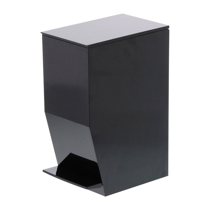 Sanitary pedal bin - Tower - black Schwarz, Schwarz