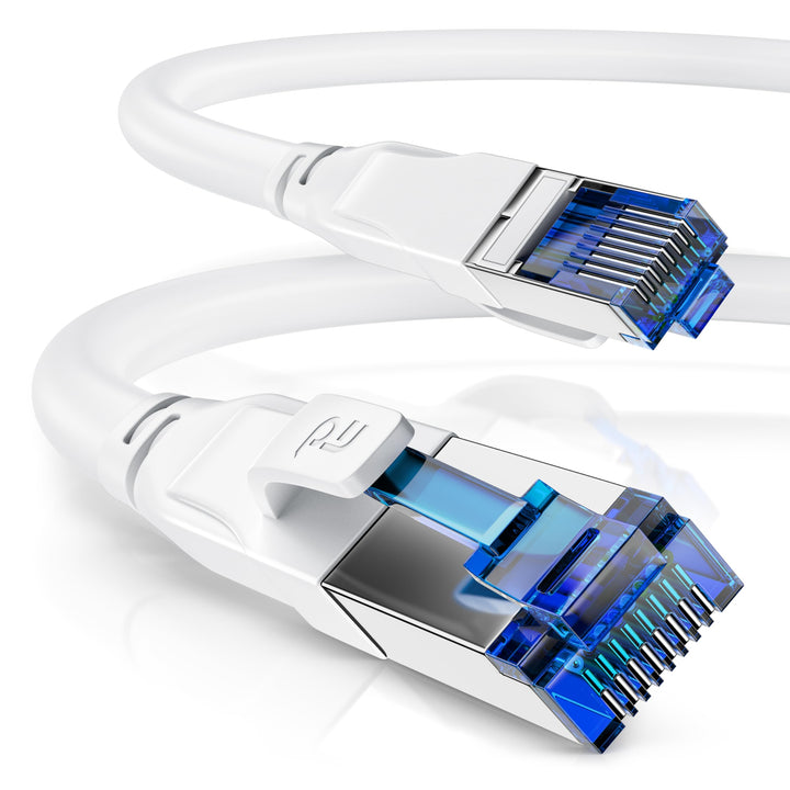 CSL - 25m Netzwerkkabel CAT 8 - LAN Kabel Patchkabel - CAT8.1 High Speed Gigabit Ethernet Cable - 40