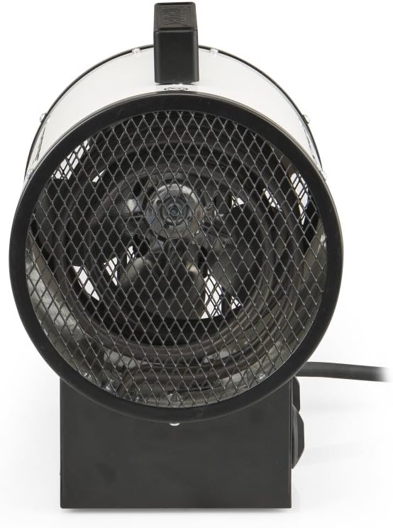 TROTEC Bauheizer TDS 30 R – Heizleistung 2,5 kW / 5 kW – Elektroheizer Luftmenge 580 m³/h – Heizlüft