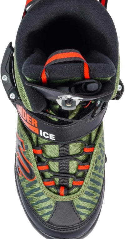 K2 Raider Boys' Ice Skates green - orange L (EU: 35-40 / UK: 3-7 / US: 4-8), green - orange L (EU: 3