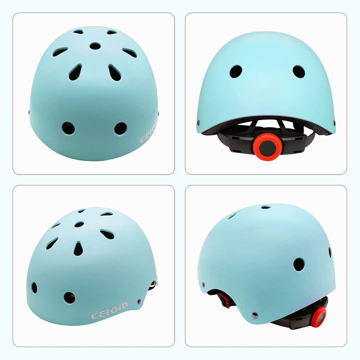 CELOID Kinder Fahrradhelm, Kleinkind Skateboard Helme für Alter 3-5-8-10-16 Jahre Jungen Mädchen, ve