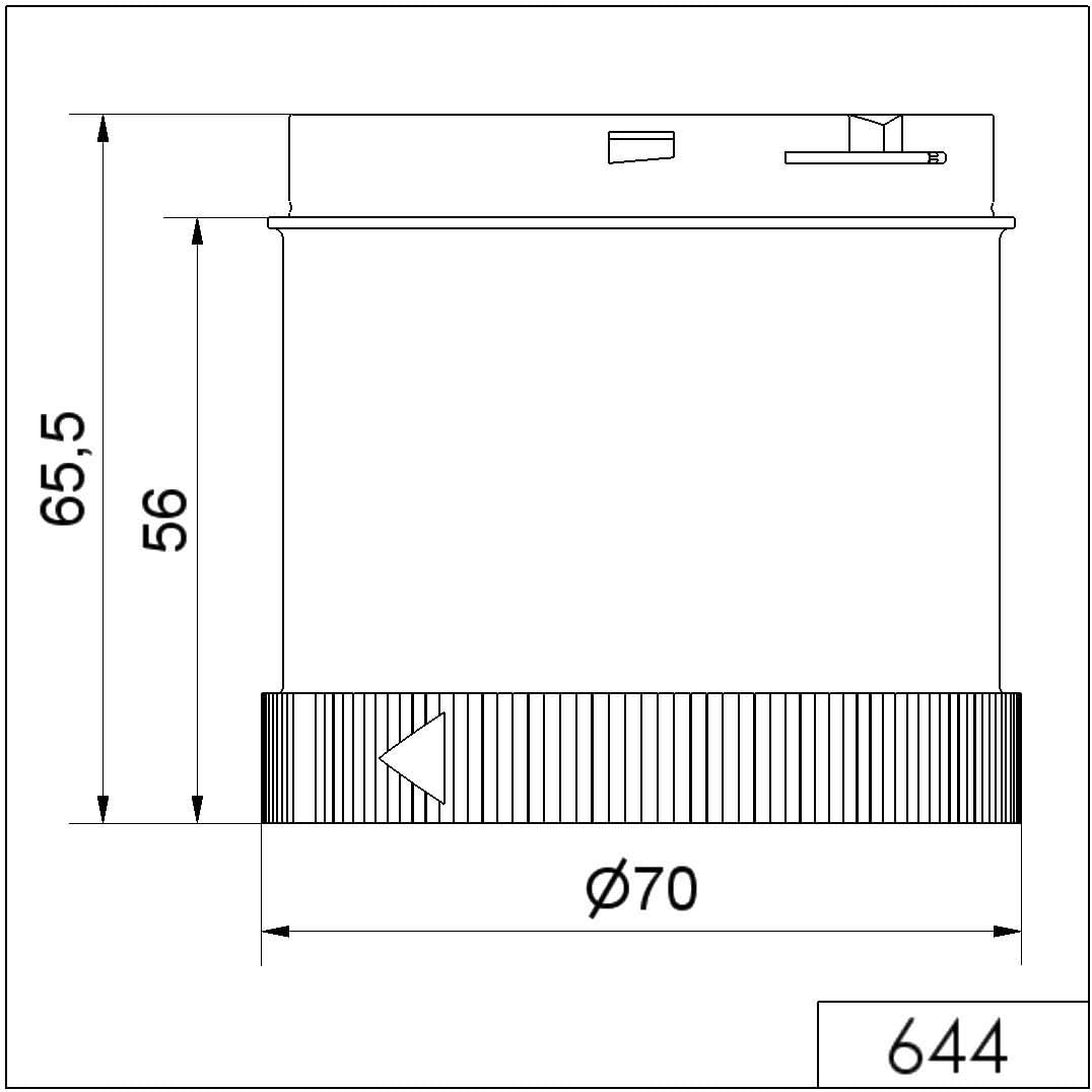 WERMA LED-Dauerlichtelement 64410068 230V AC rt Dauerleuchte 4049787018606