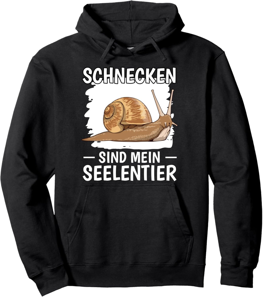 Schnecken sind mein Seelentier Schnecke Pullover Hoodie