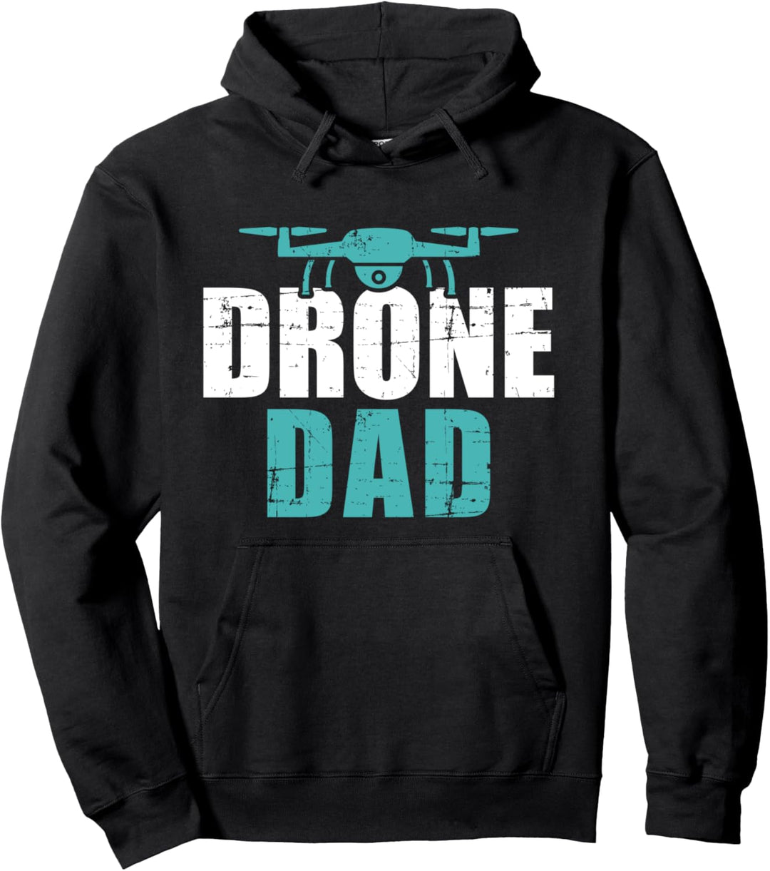 Drohne Papa Vater Dad Geschenk zum Vatertag und Weihnachten Pullover Hoodie