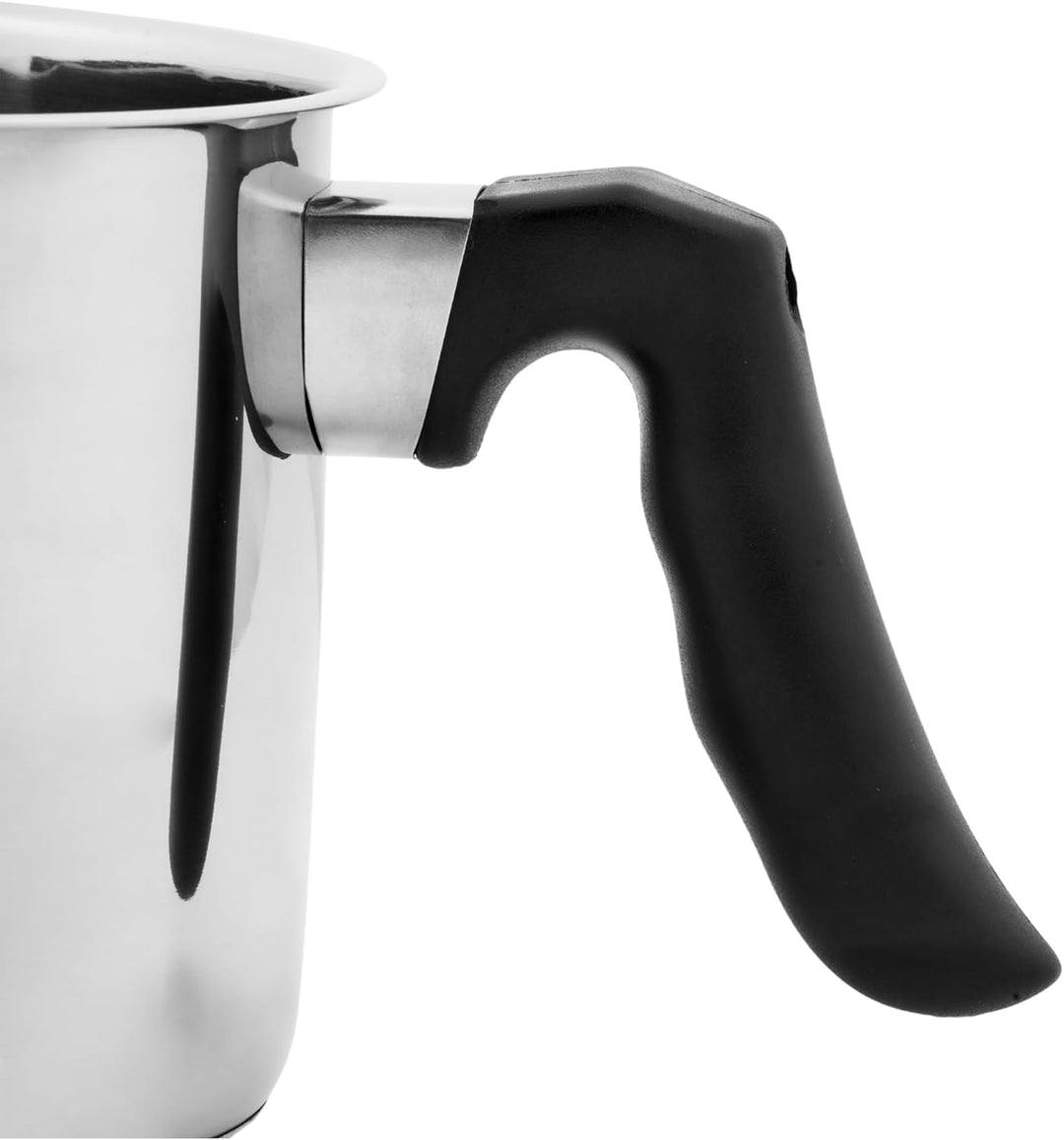 Milchtopf Edelstahl 2,5L Milchkochtopf Stieltopf Topf Simmertopf Induktion