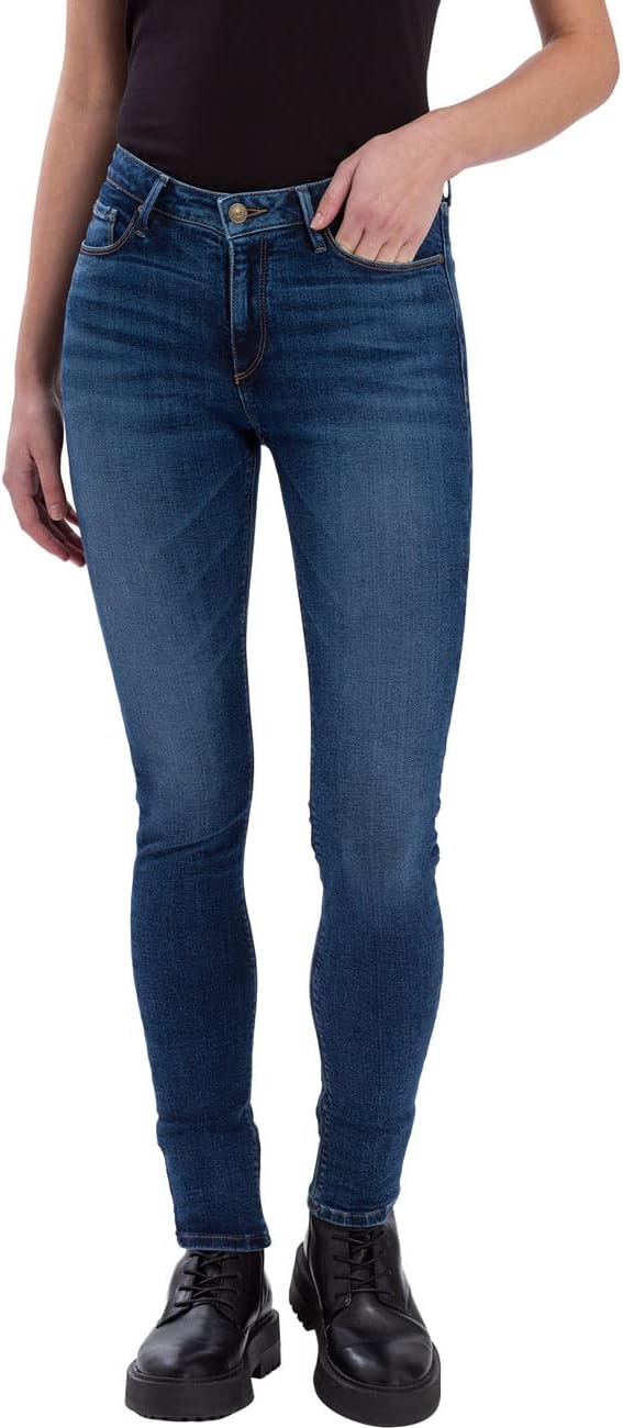 Cross Jeans Damen Alan Skinny Jeans 29W / 32L Ocean Blue, 29W / 32L Ocean Blue