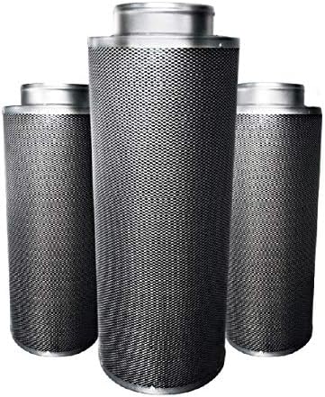 Aktivkohlefilter Grow Premium 50 mm Kohle Luftfilter Geruchsentfernung 100 125 150 200 250 315 mm Fl
