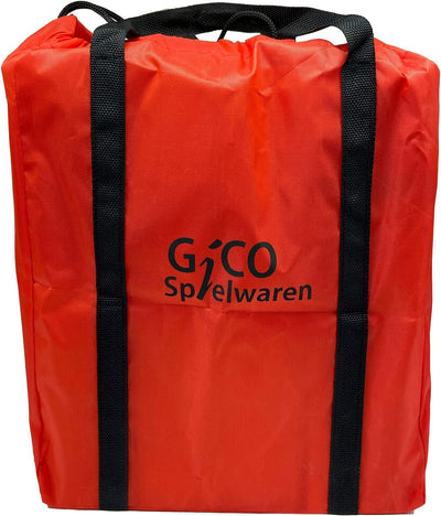 GICO Kubb Spiel XXL Set, Wikingerspiel, König 30 x 7 x 7 - Der Outdoor Spielspass in Top Qualität au