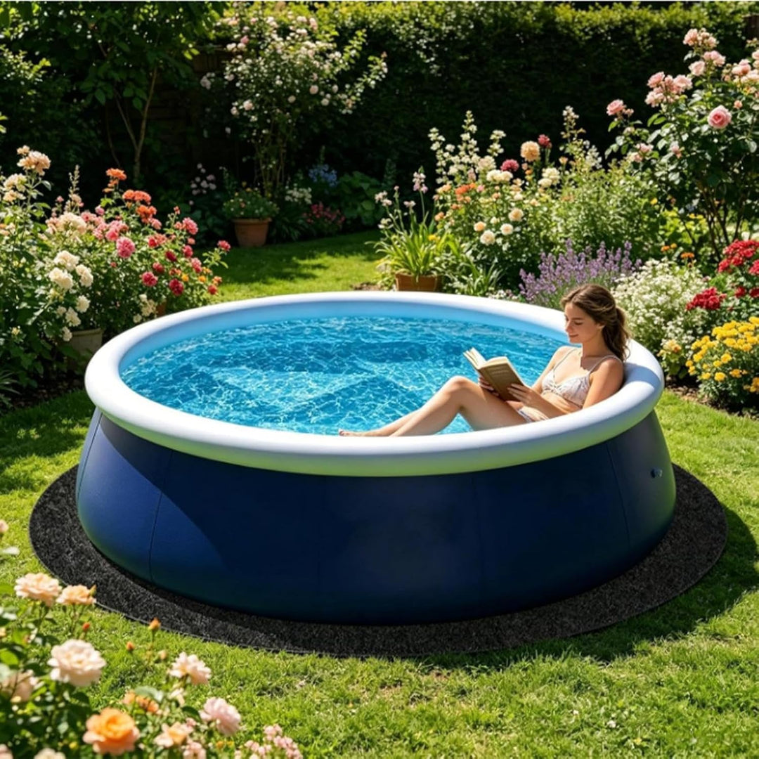 Pool-Auskleidung, nahtlos, verdickt, pannensicher, Pool-Bodenabdeckung, für Schwimmen, Terrasse, Ter