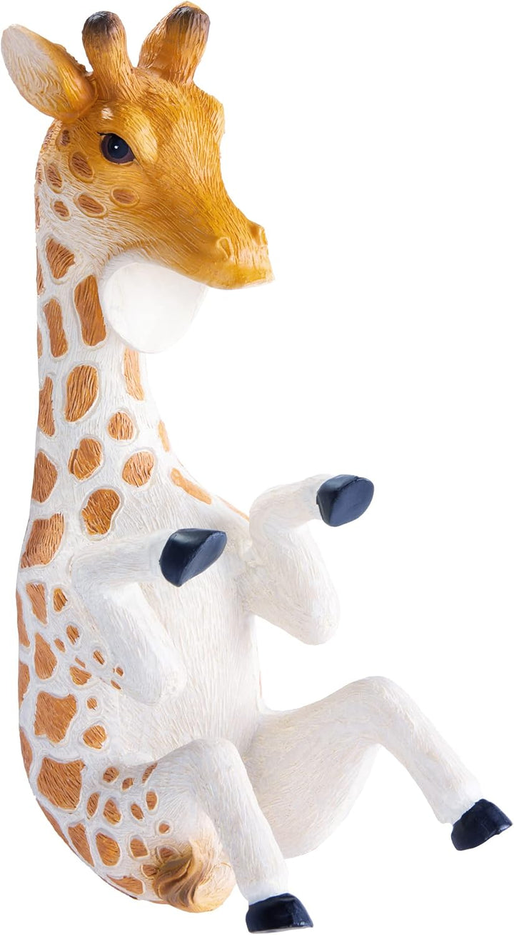 BRUBAKER Weinflaschenhalter durstige Giraffe - Flaschenhalter Trinkende Tiere - Flaschenständer lust