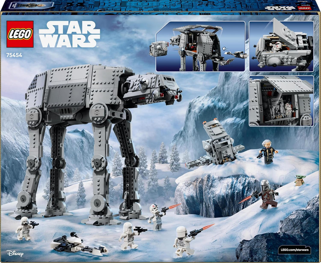 LEGO Star Wars 75454 AT-AT des Restimperiums mit INT-4 Spielzeug - The Mandalorian and Grogu Figuren