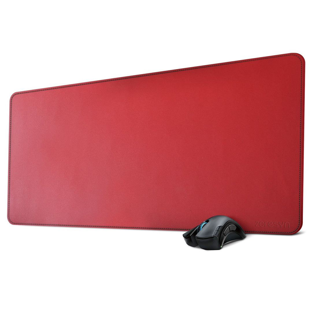 ZORESYN Office Mauspad - Tischschoner - Schreibmatte - XL Gaming Mauspad, Schreibtischunterlage PU L