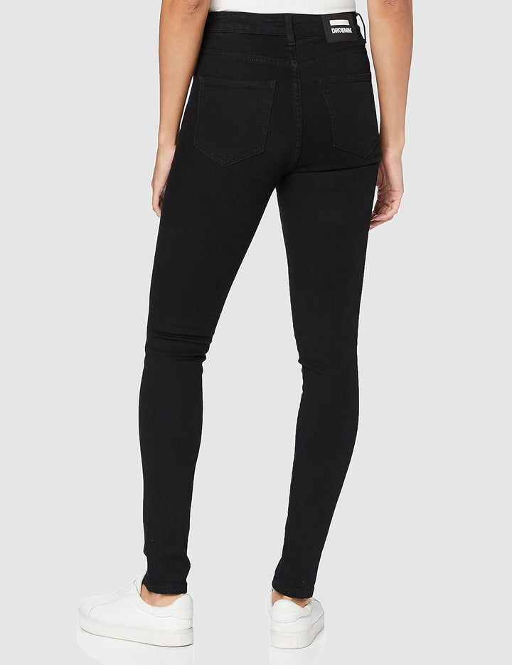 Dr. Denim Damen Erin Slim Jeans 26W / 28L Schwarz (Schwarz 101), 26W / 28L Schwarz (Schwarz 101)