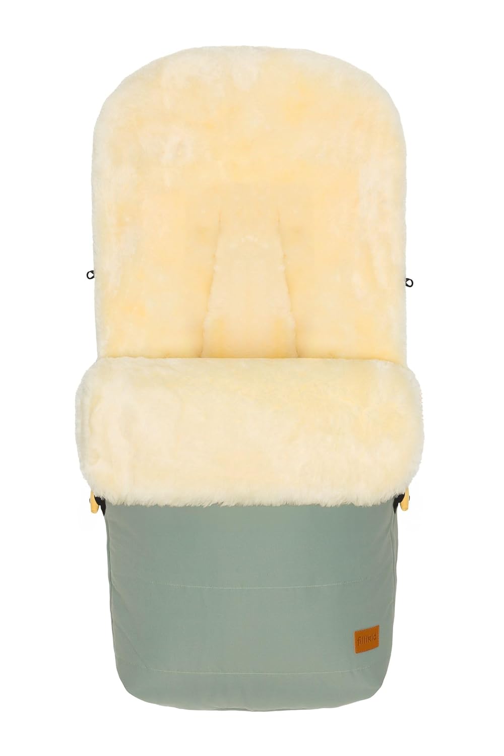Fillikid Winterfusssack Bernia Lammfell Exklusiv Kinderwagen, Buggy | Winterfusssack wind- & wassera