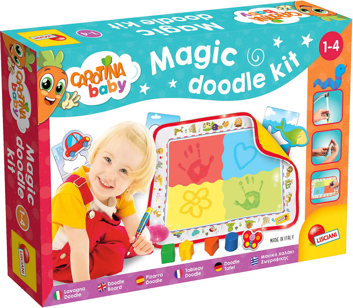 Liscianigiochi 64106 MAGIC DOODLE KIT - Doodle Tafel, Magic Doodle Kit
