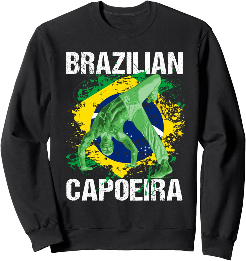 Capoeira Brazil Kampfsport Tanz Musik Verteidigung Fitness Sweatshirt