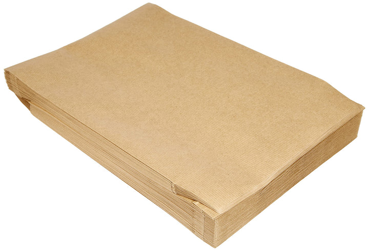 50 pochettes kraft brun auto-adhésif soufflet Weiss, Weiss