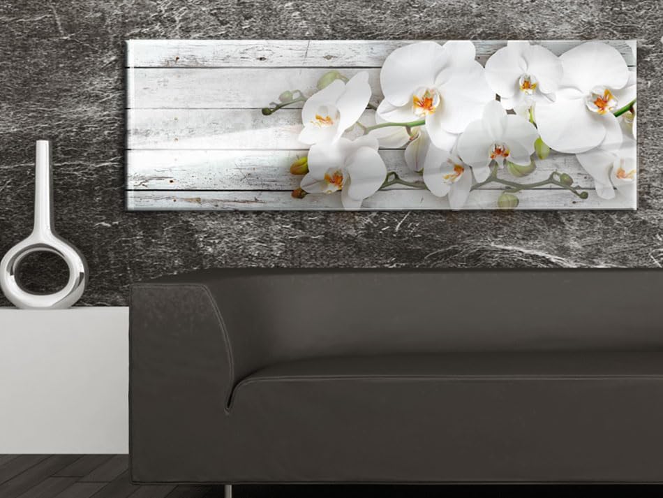 murando Acrylglasbild Blumen 120x40 cm 1 Teile Wandbild auf Acryl Glas Bilder Kunstdruck Moderne Wan