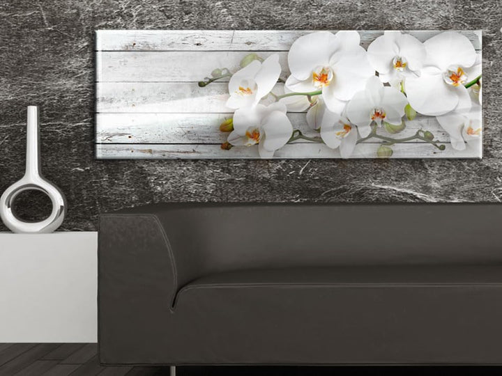 murando Acrylglasbild Blumen 120x40 cm 1 Teile Wandbild auf Acryl Glas Bilder Kunstdruck Moderne Wan
