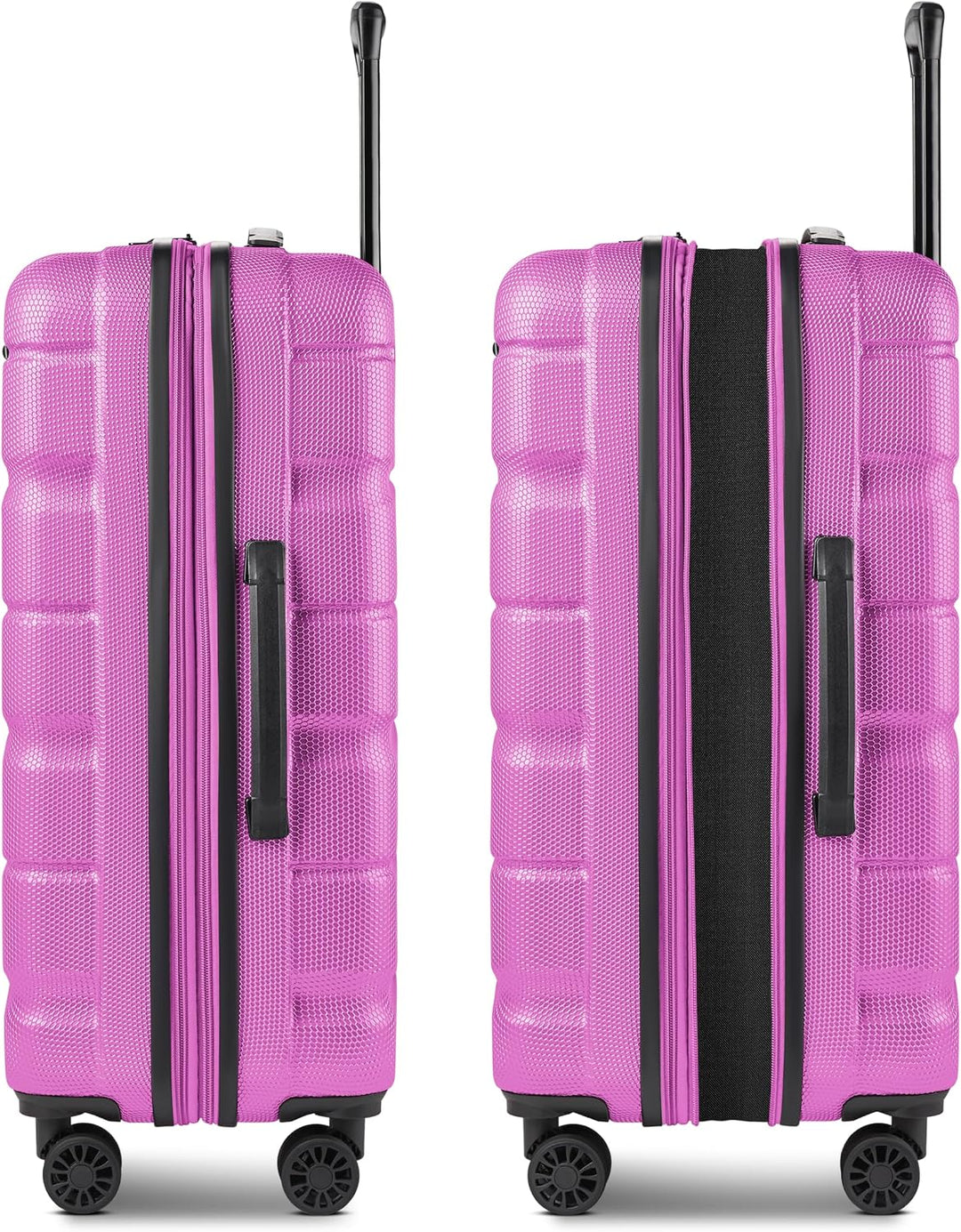 Franky Check-in Koffer für Damen und Herren | mittelgrosser Trolley 44,5 x 28 x 66 cm aus hochwertig