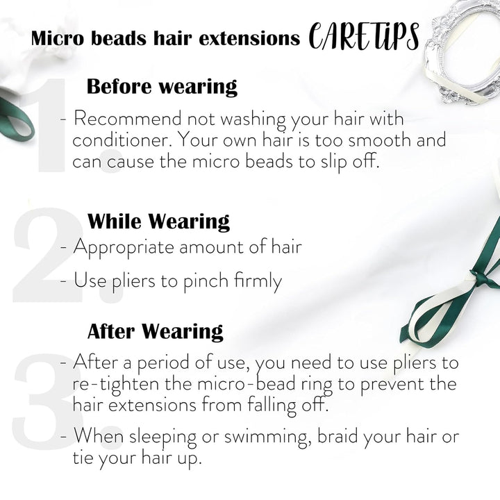 Moresoo Microring Extensions Echthaar 1g Naturschwarz #1B Remy Cold Fusion Echthaar Extensions Micro