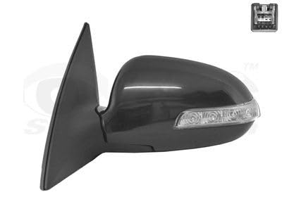 HAGUS VAN WEZEL 8207817 AuÃŸenspiegel, schwarz