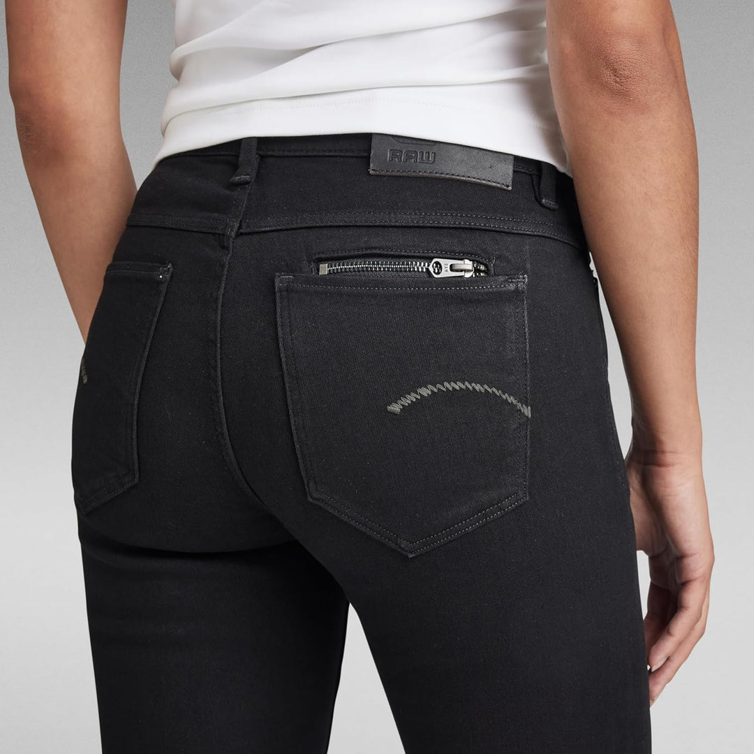 G-Star Damen Noxer Straight Jeans 23W / 30L Schwarz (Pitch Black D17192-b964-a810), 23W / 30L Schwar