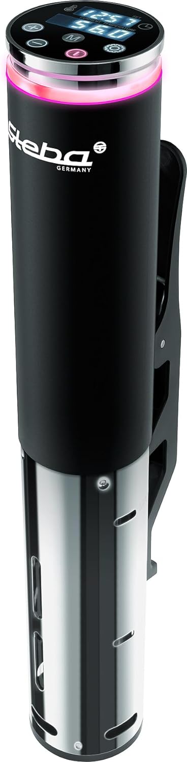 Steba Sous-Vide Stick, 1200 Watt, Temperatureinstellung bis 95°C, Touch-Display, 0,1°C Abweichung, P