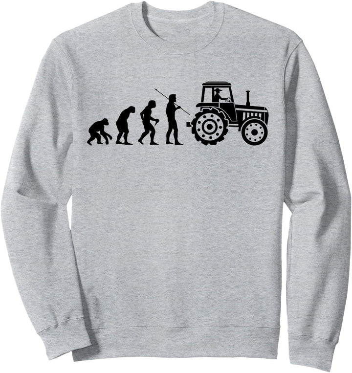 Traktor Landwirt Evolution Geschenk Agrar Bauernhof Stall Sweatshirt