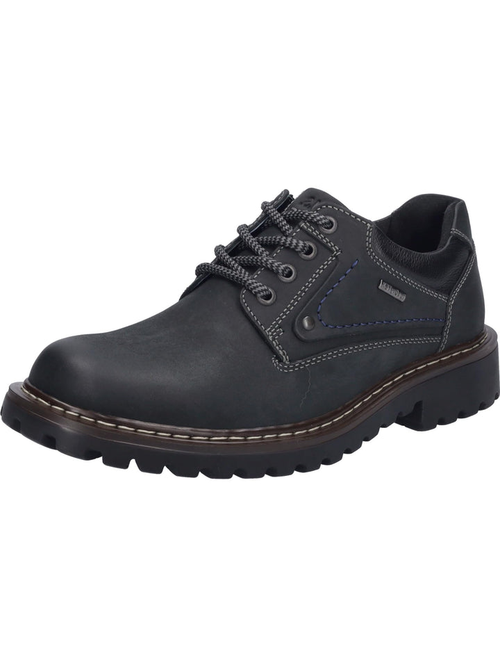 Josef Seibel Herren Bequemschuhe Chance 59,Wechselfussbett,wasserdicht 44 EU Schwarz, 44 EU Schwarz